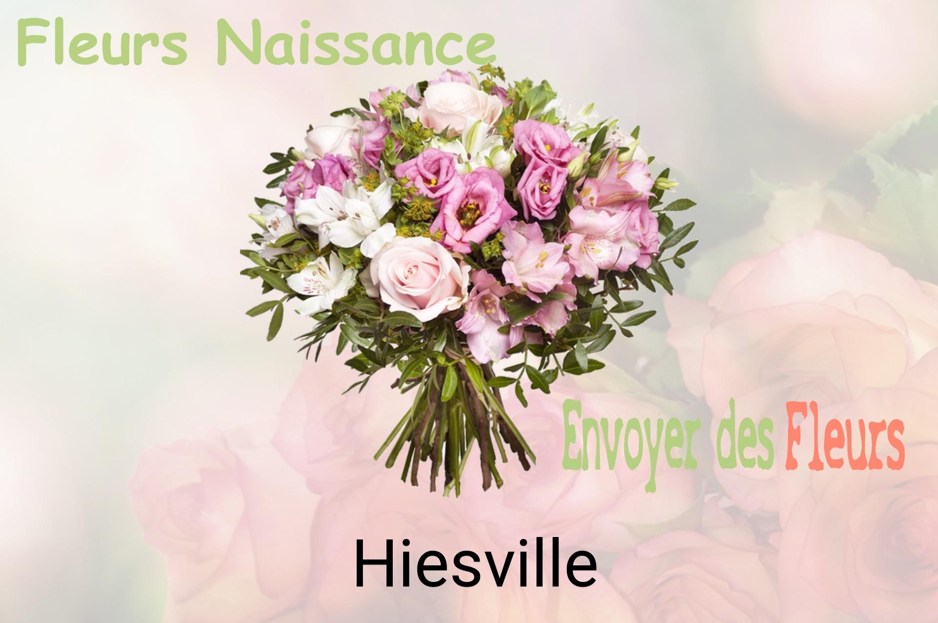 Bouquet de fleurs de naissance livré à Hiesville